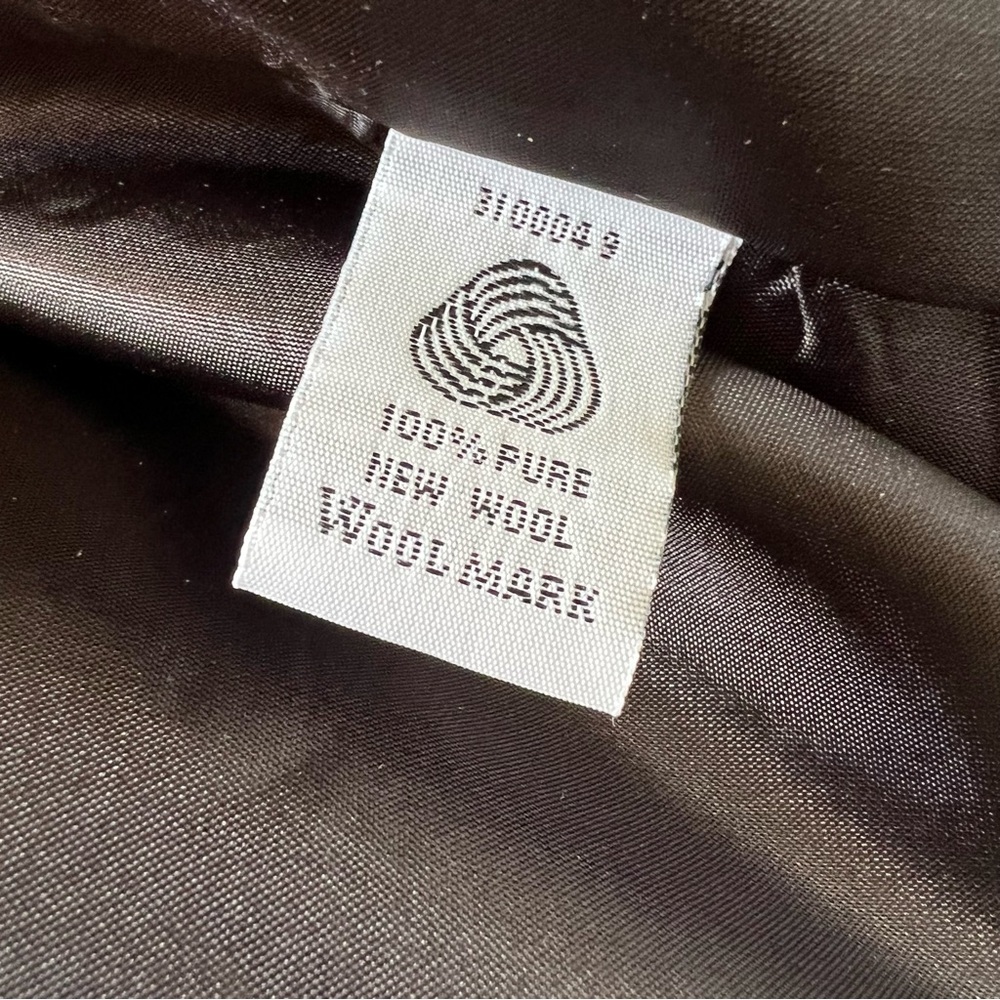 Pendleton Dark Gray 100% Virgin Wool Button Front… - image 6